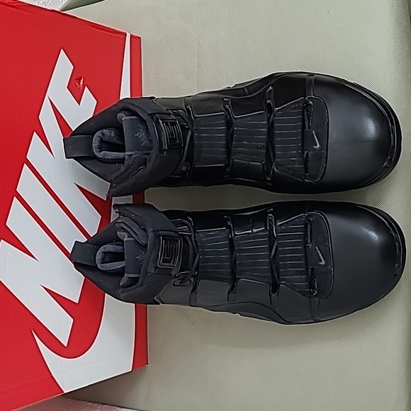 Nike Zoom LeBron 4 OG Black Anthracite 2006 Mens Sneakers 314647-001 Size 12 - Picture 3 of 17